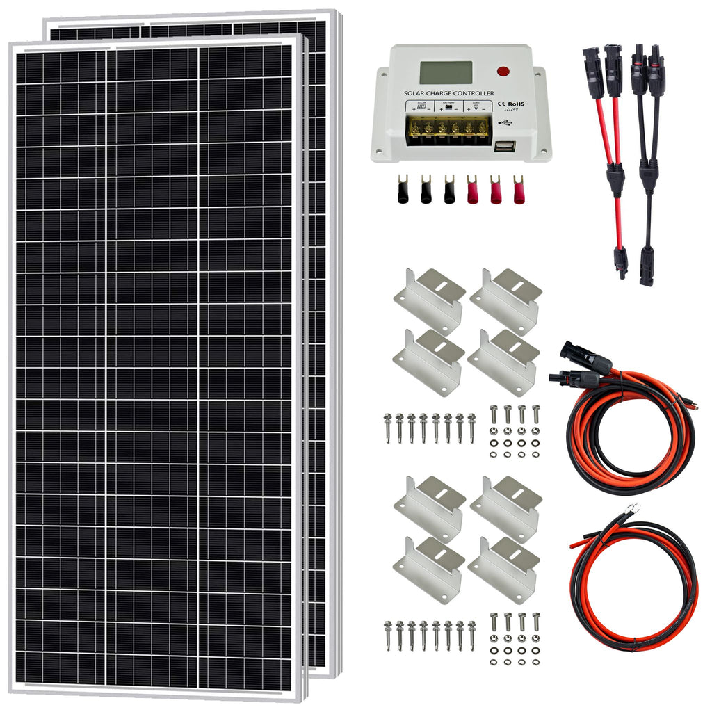 200W Solar Charging Kit