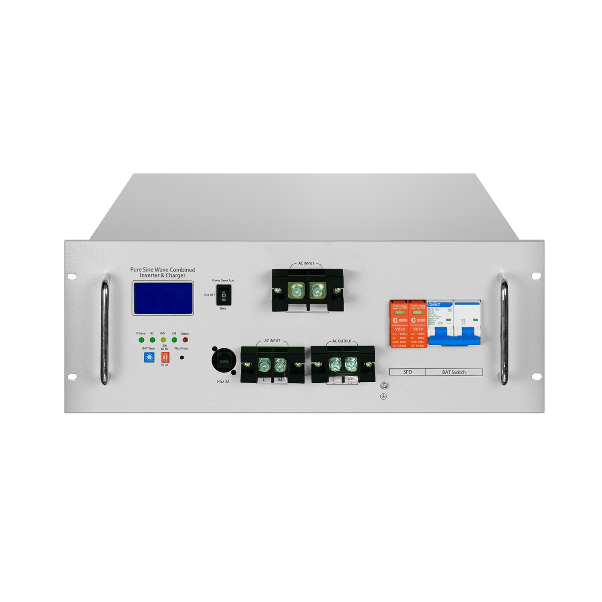 ExpertPower 48V 10KW Pure Sine Wave Inverter Charger Peak 30000W DC 48V AC 110V LifePO4