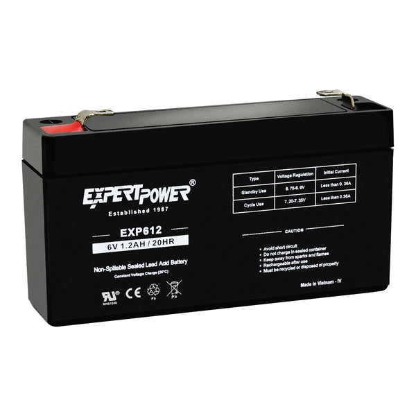 EXP612 6V1.2Ah - ExpertPower Direct