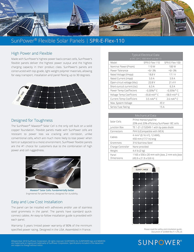 Alpha 2700 + Four 100W Solar Panel
