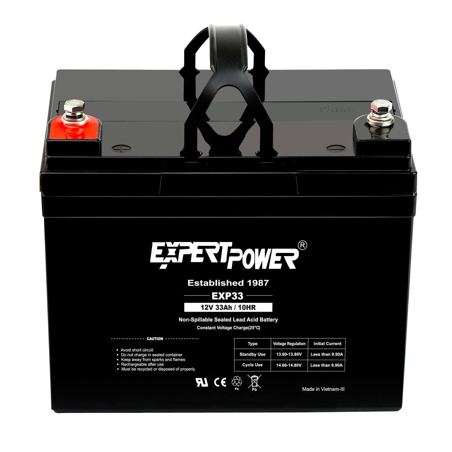EXP33 12V 33Ah - ExpertPower Direct