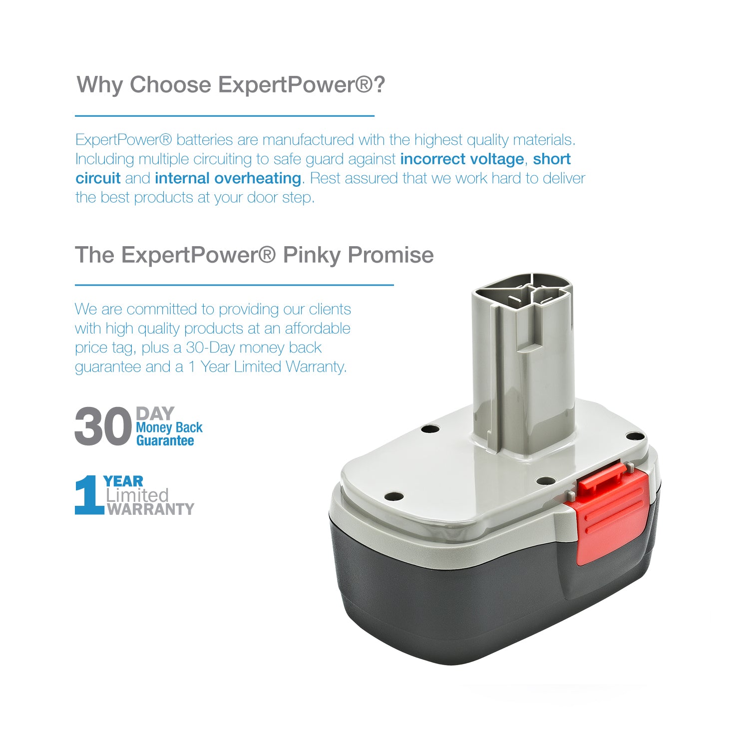 Craftsman 14.4 Volt 11044 - ExpertPower Direct