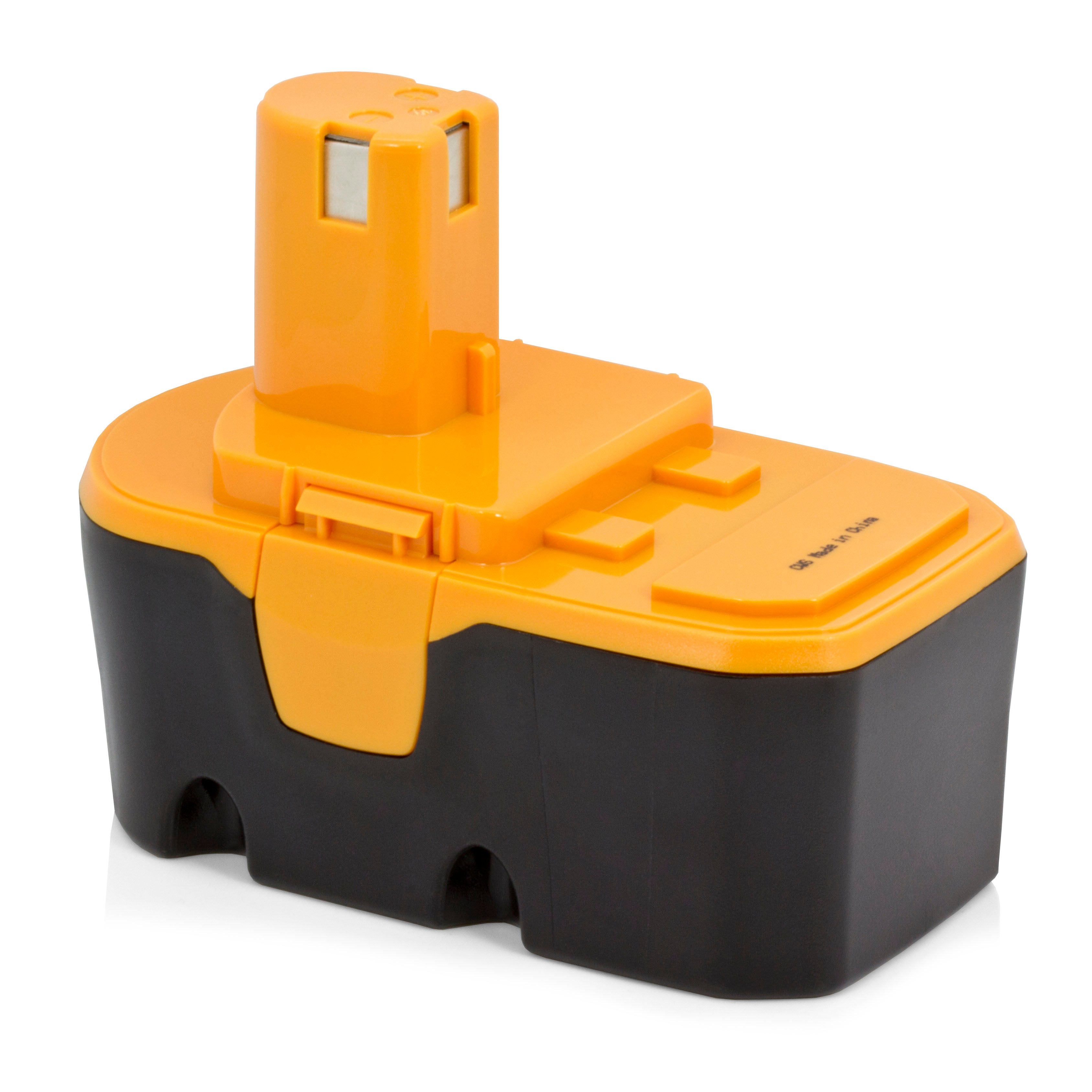 2-Pack 18V Ni-MH Replacement Battery For Ryobi P100, ABP1801, P101, P210 - 4.5Ah