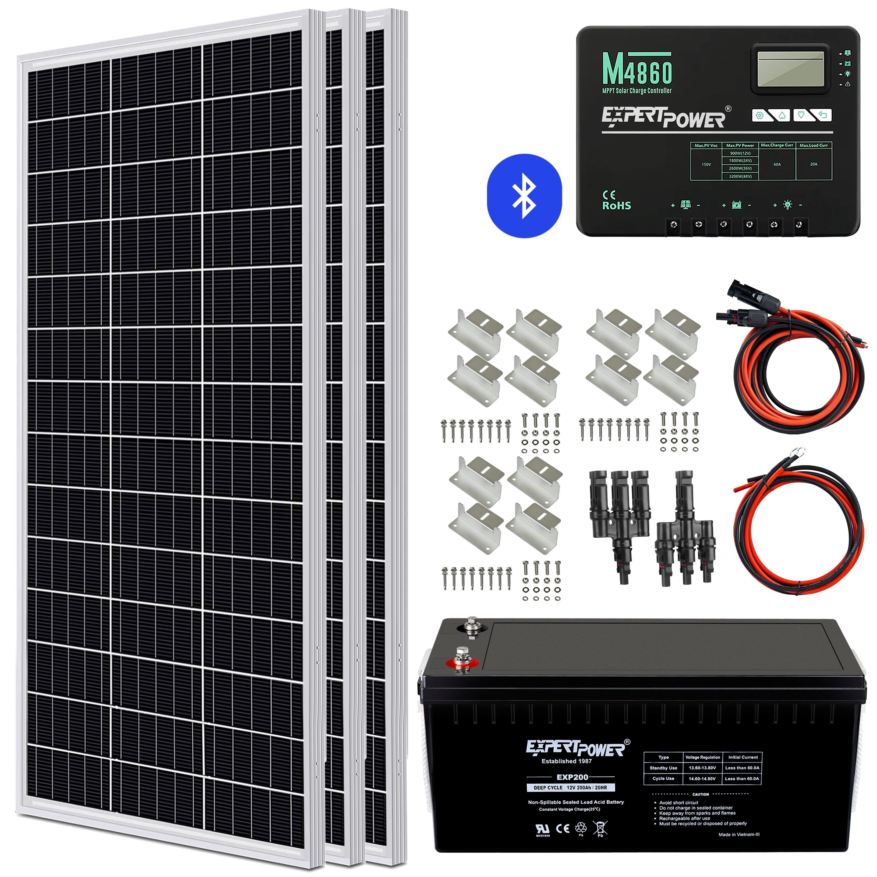 2.4KWH AGM | 630W - ExpertPower Direct