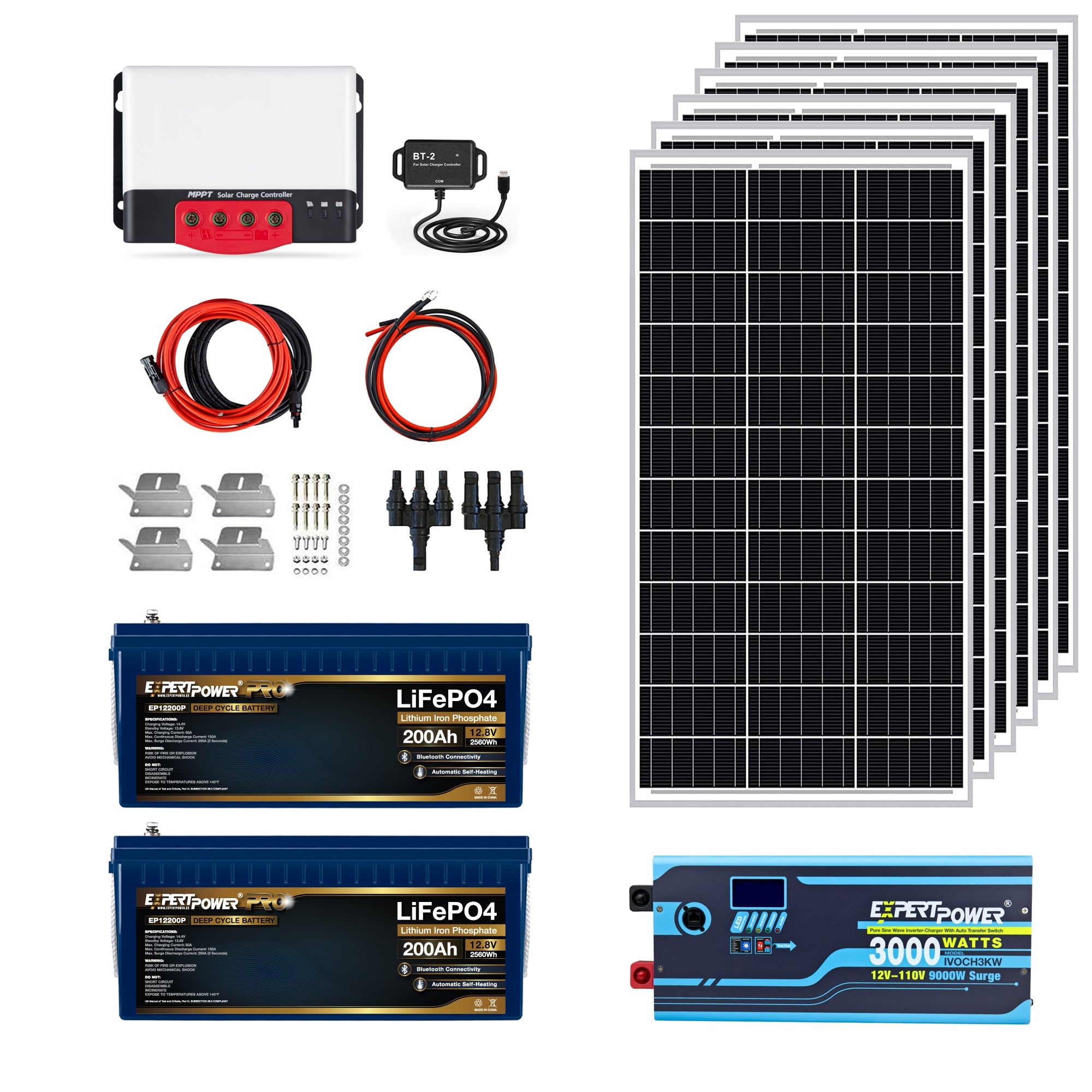 7.6KWH | 300W - ExpertPower Direct