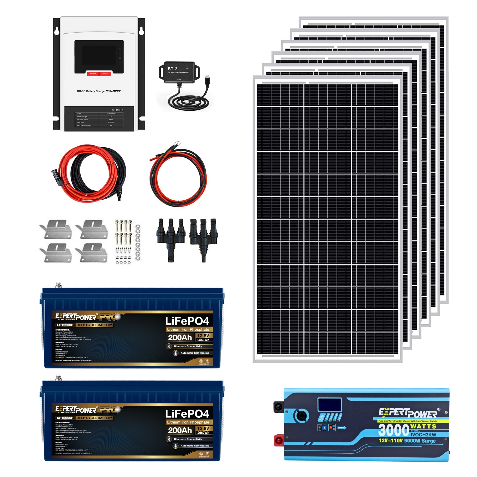 7.6KWH | 300W - ExpertPower Direct