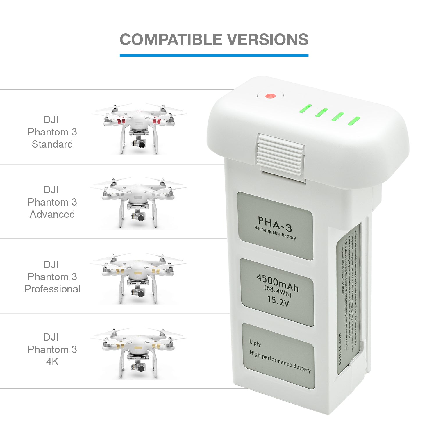 DJI 3 Replacement Battery [Open Box Item] - ExpertPower Direct