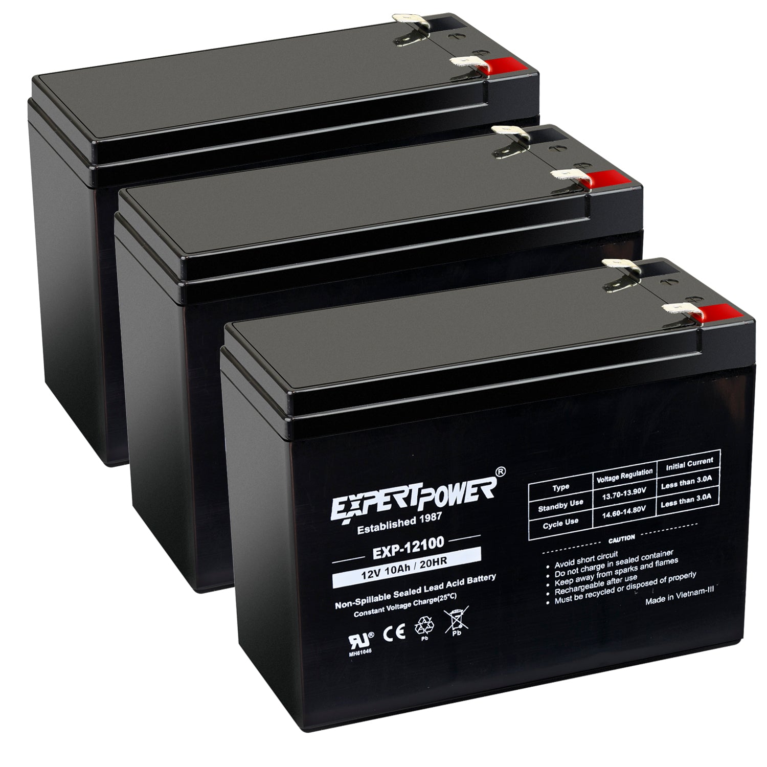 EXP12100 12V 10Ah - ExpertPower Direct