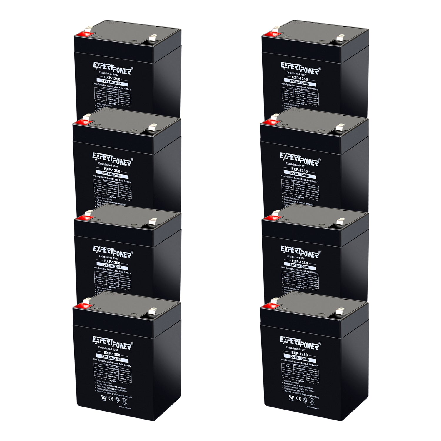 EXP1250 12V 5Ah - ExpertPower Direct