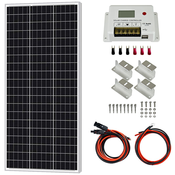 100W Solar Charging Kit