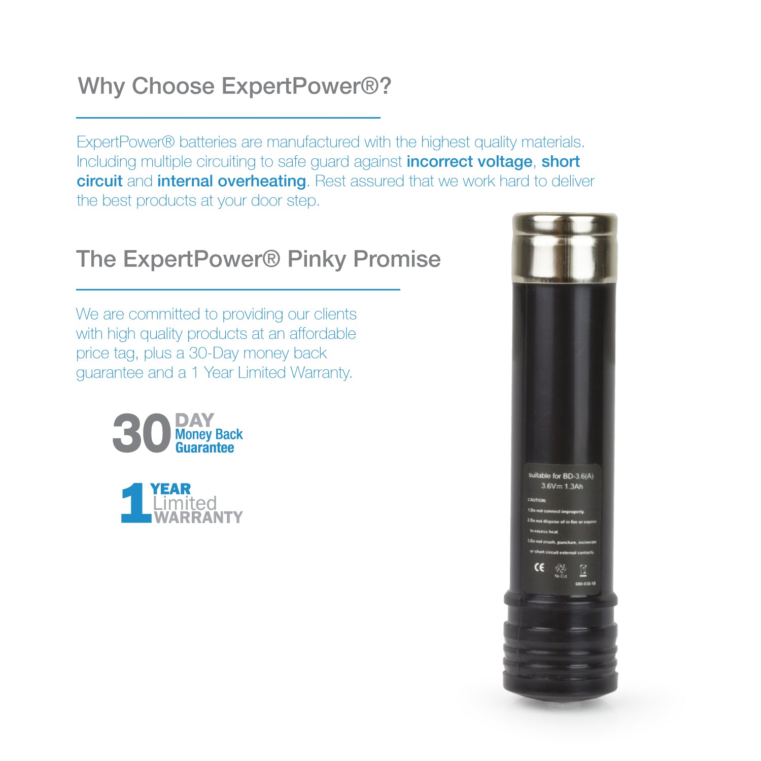 Black & Decker 3.6 Volt - ExpertPower Direct